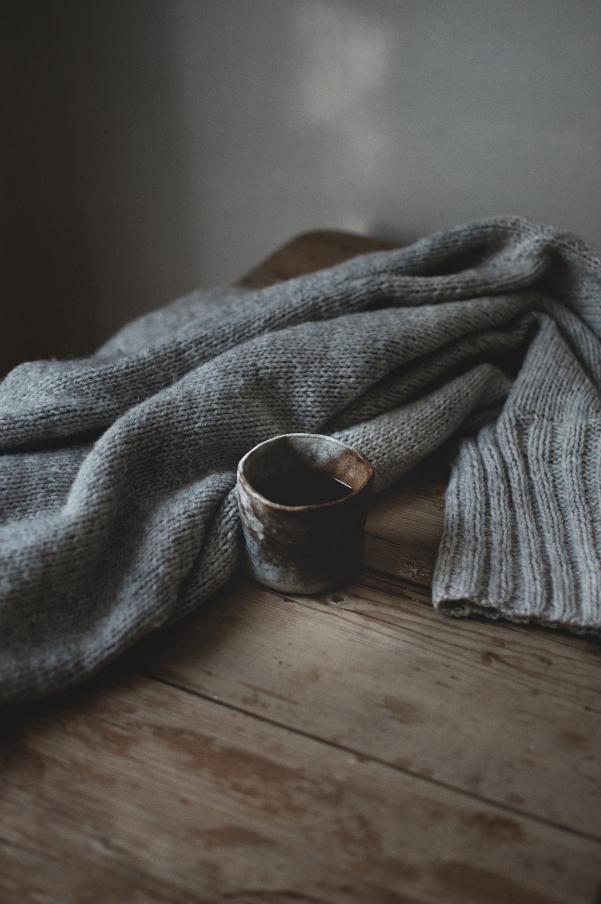 Iron-washed cup