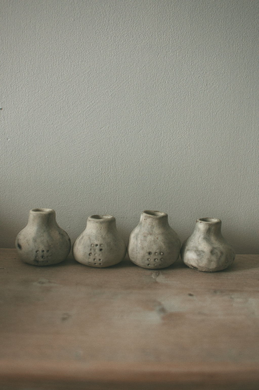 Handmade Mini Bud Vase & Thin Candle Holder