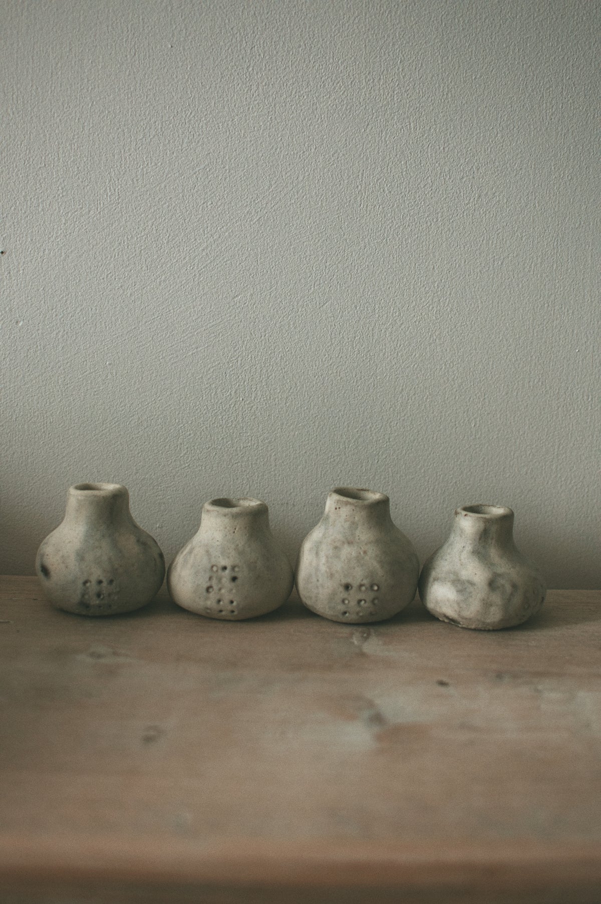 Handmade Mini Bud Vase & Thin Candle Holder